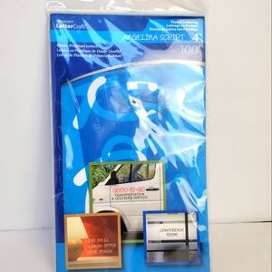 Westcott Letter Craft Angelina Font 4" Stencil